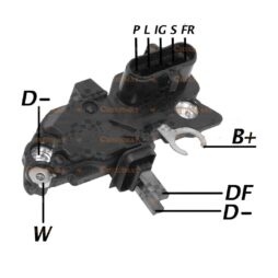 Regulador de Voltagem Scania Serie 113 – 114 – 124 – 4 – 5 | Ikro