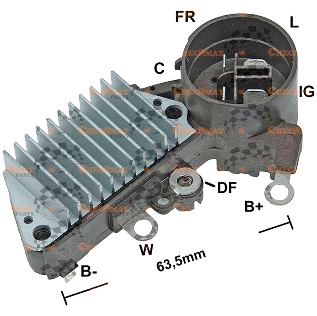 Regulador de Voltagem para Honda Accord - Civic | Ikro